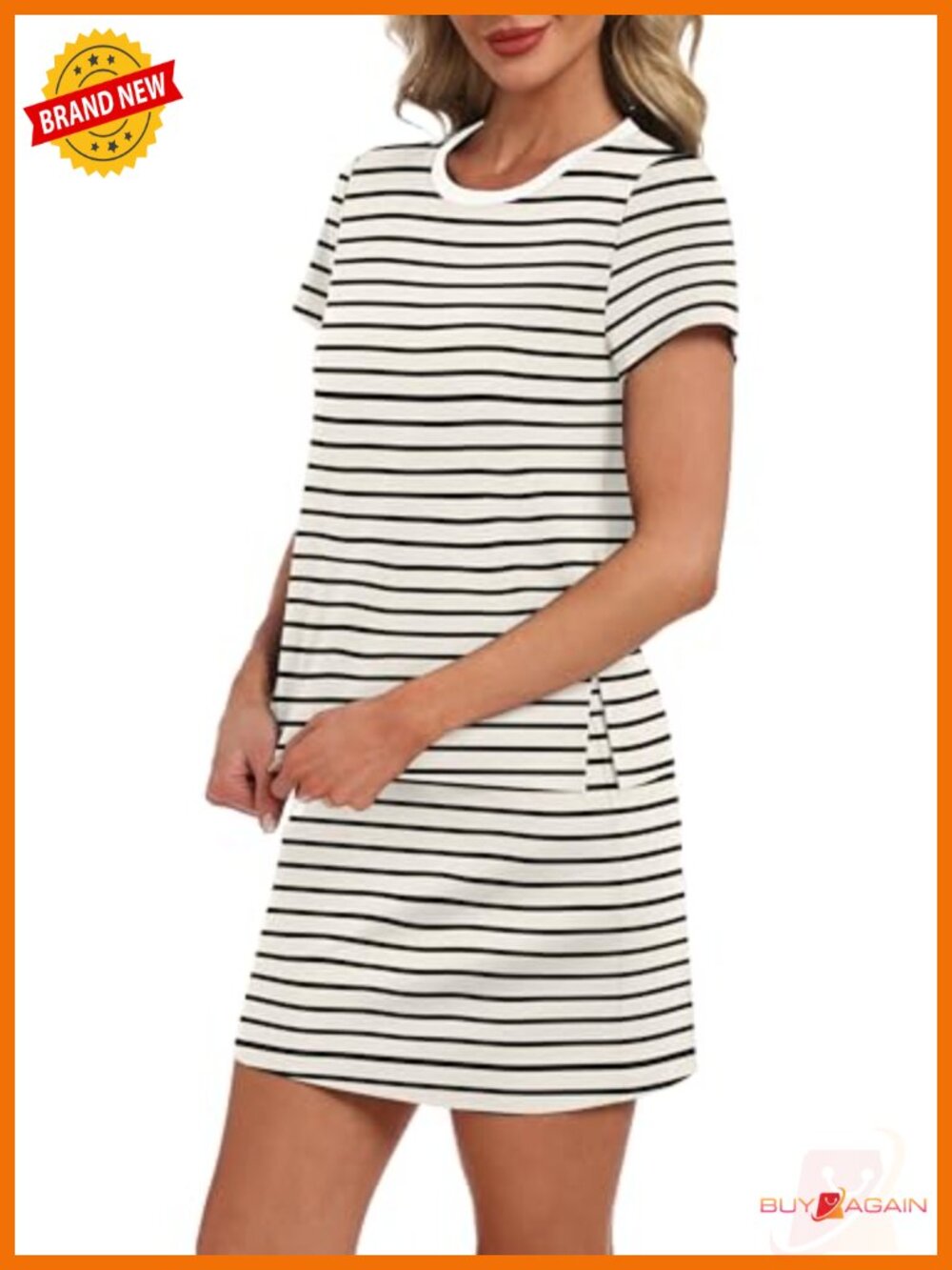 2 Piece Skirt Set Side Slit Top Tennis Skort Pockets Loungewear - Picture 2 of 6